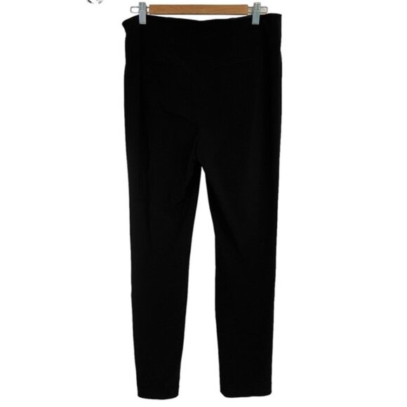 Joseph Ribkoff black trousers pants high waist jersey comfortable flattering 10 - Picture 2 of 9